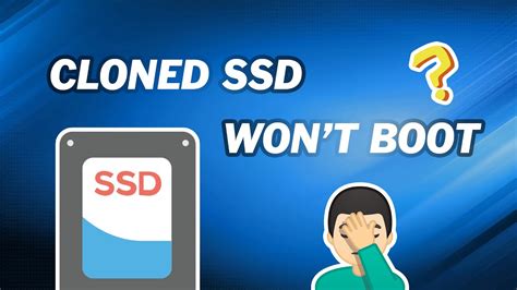 clone ssd set boot order|after cloning disk won't boot.